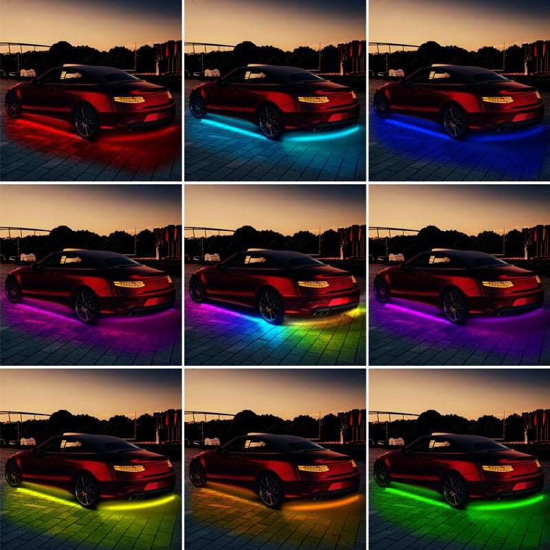 Car Flexible Ambient Atmosphere Lamp