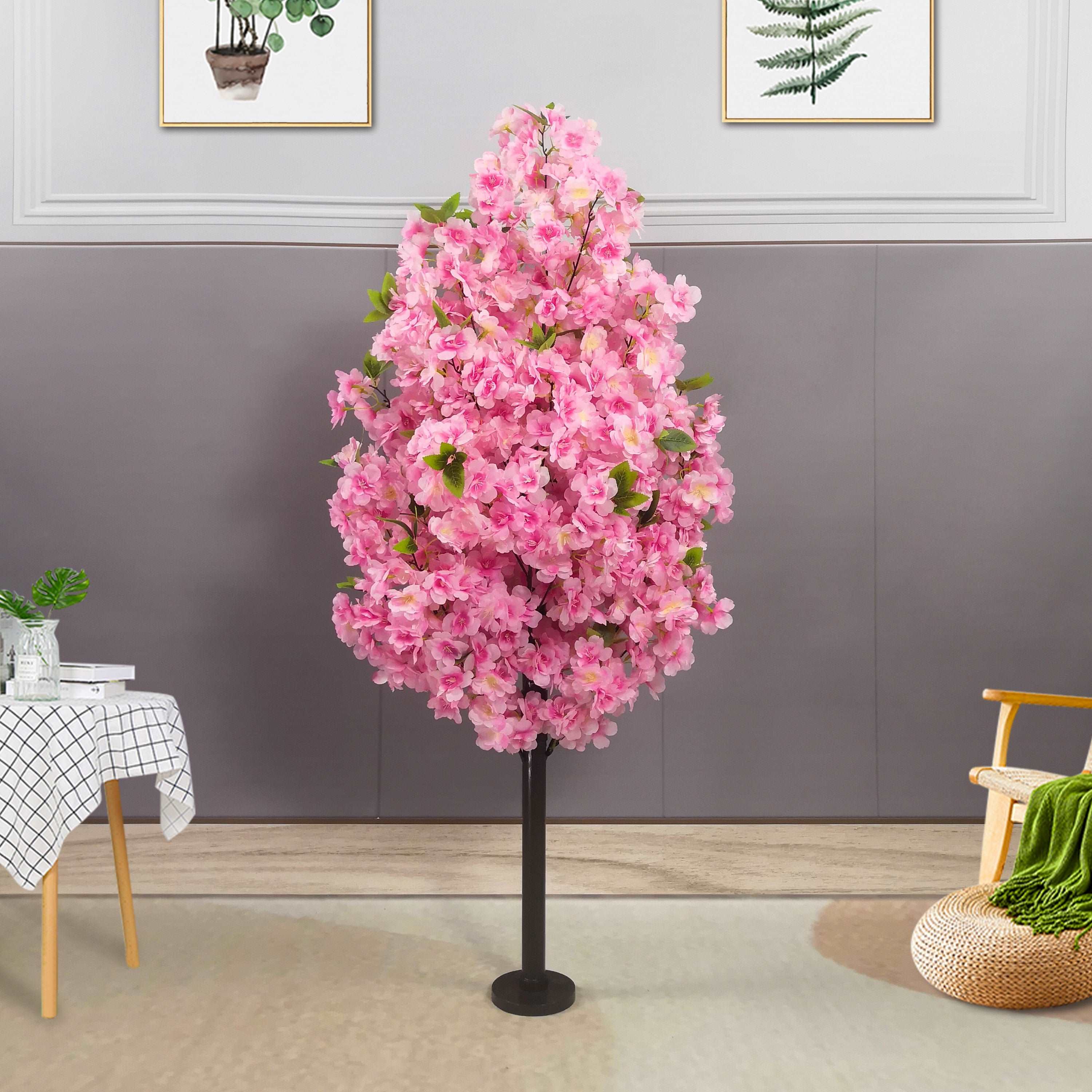 Artificial Cherry Tree Plants