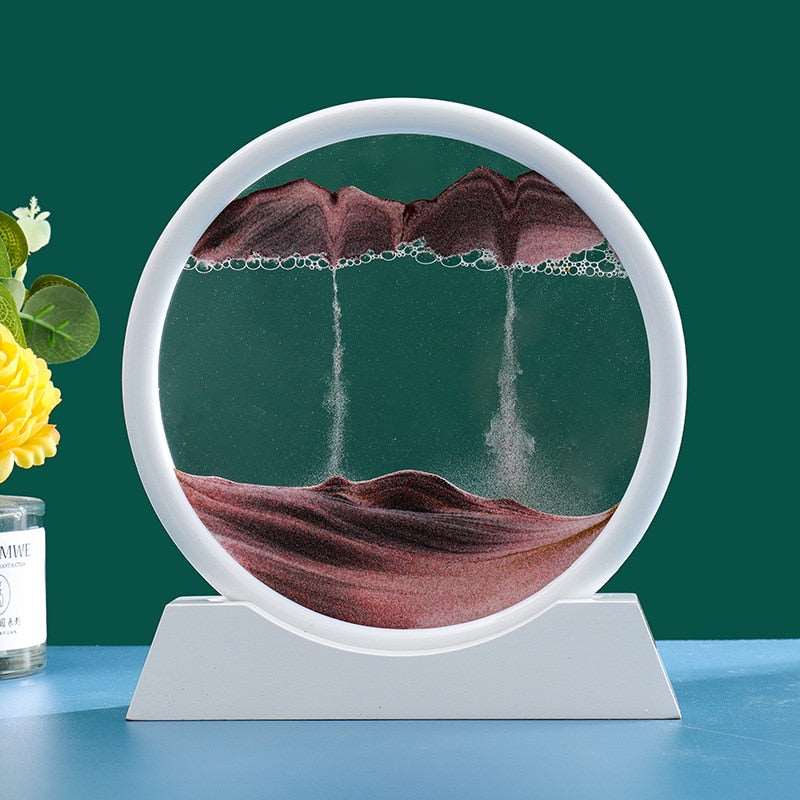 3d Hourglass Deep Sea Sandscape