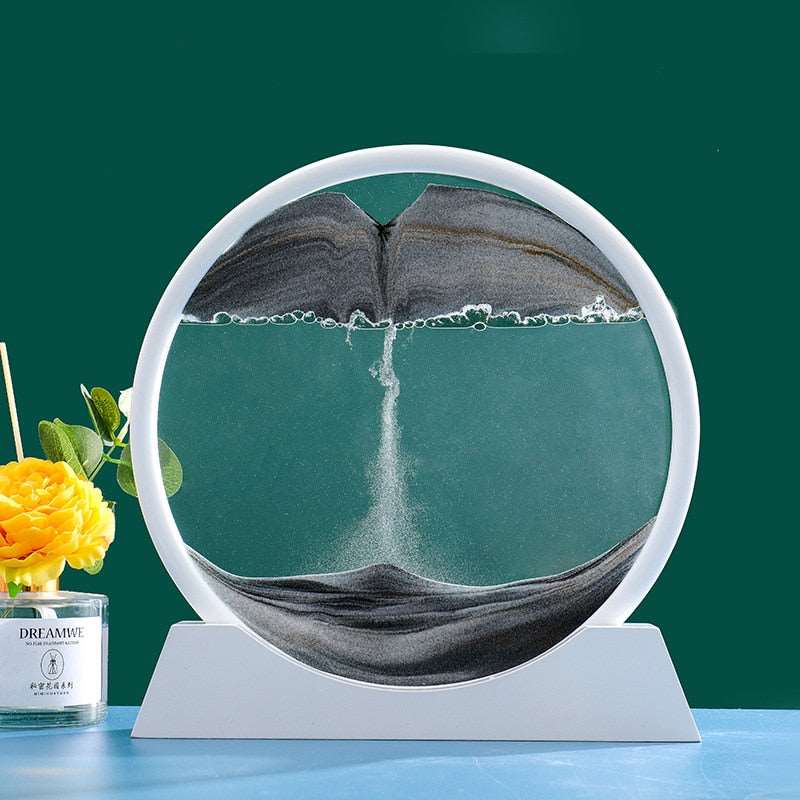 3d Hourglass Deep Sea Sandscape