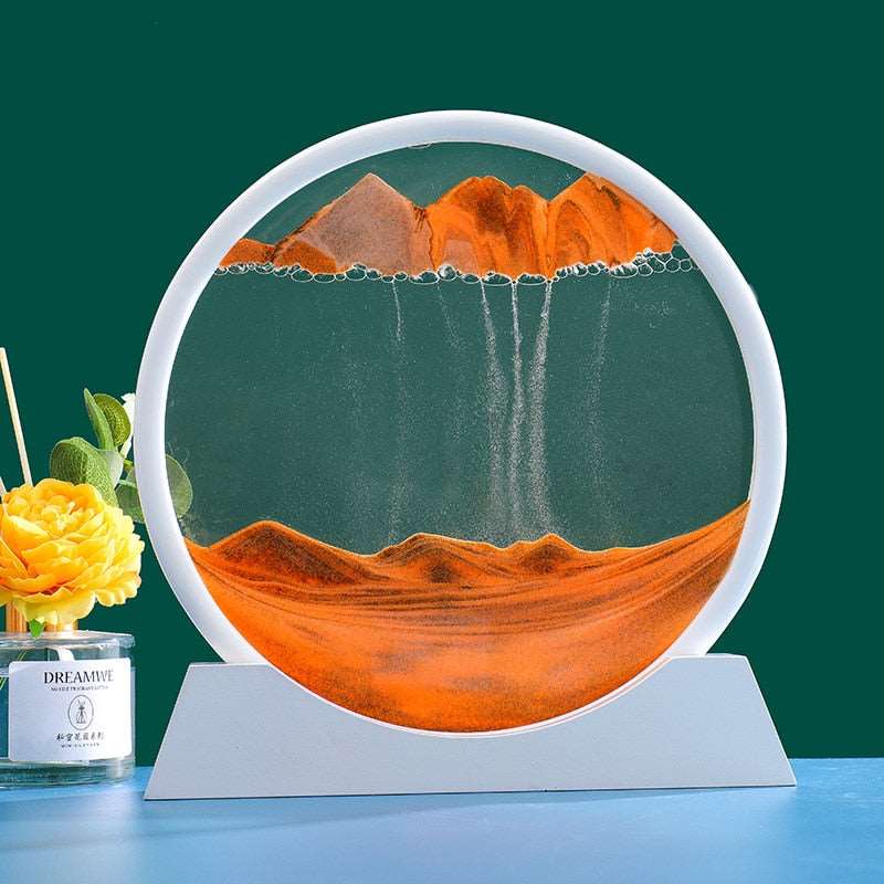 3d Hourglass Deep Sea Sandscape