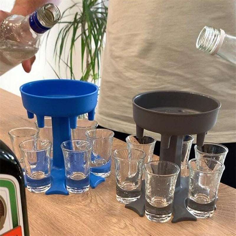 6 Shot Glass Dispenser