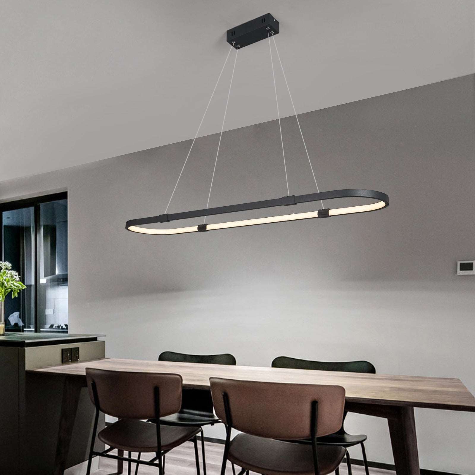 Modern Hanging Led Pendant Lights For Dining Room