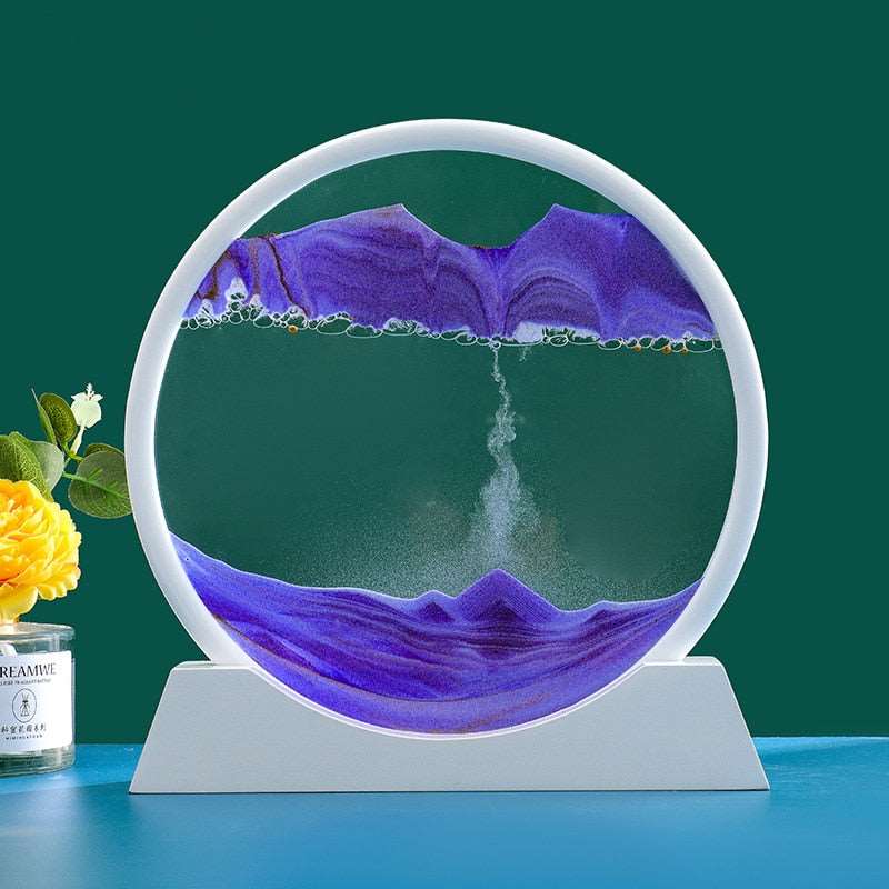 3d Hourglass Deep Sea Sandscape