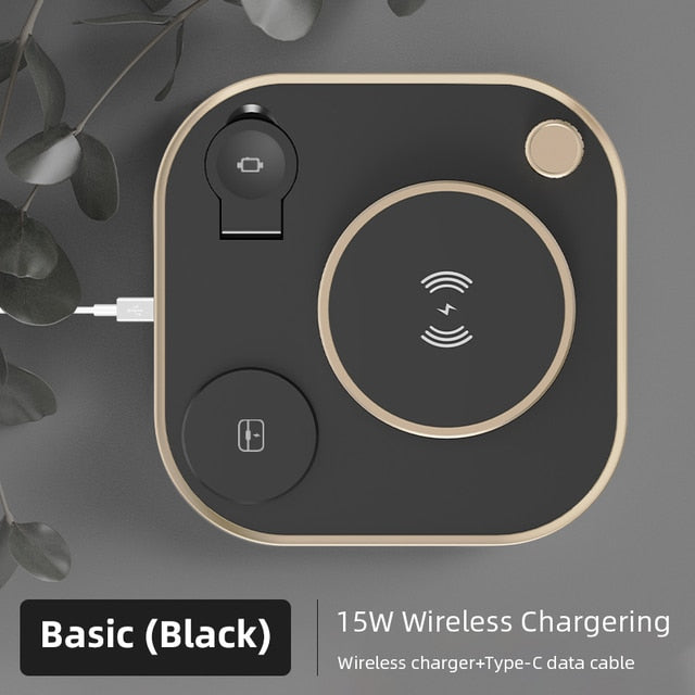 3 In 1 Wireless Charger Lamp