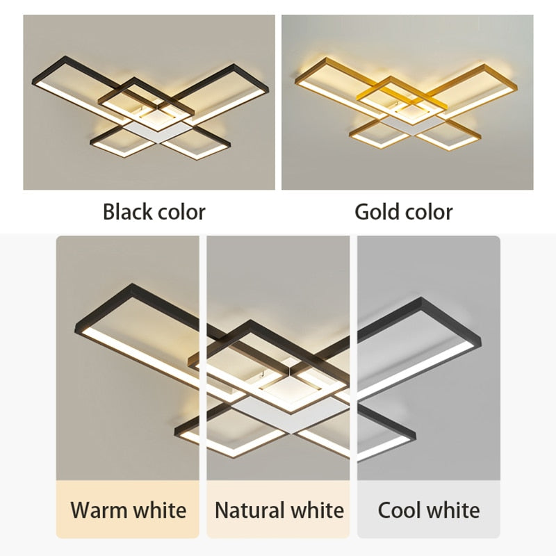 Nordic Modern Led Ceiling Lights for living room