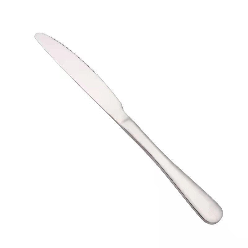 8pcs Stainless Steel Western Tableware Knife