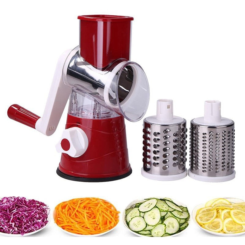 Vegetable Cutter Manual Slicer Cheese Grater