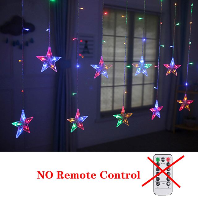 Christmas Decor String Garland Curtain Light