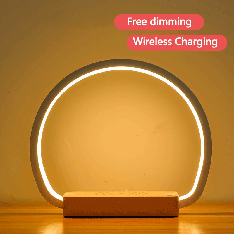 Reading Table Lamp With Wireless Charging