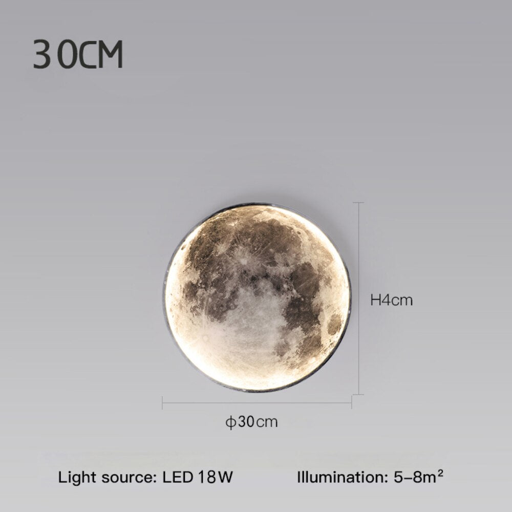 Nordic LED Moon Indoor Light