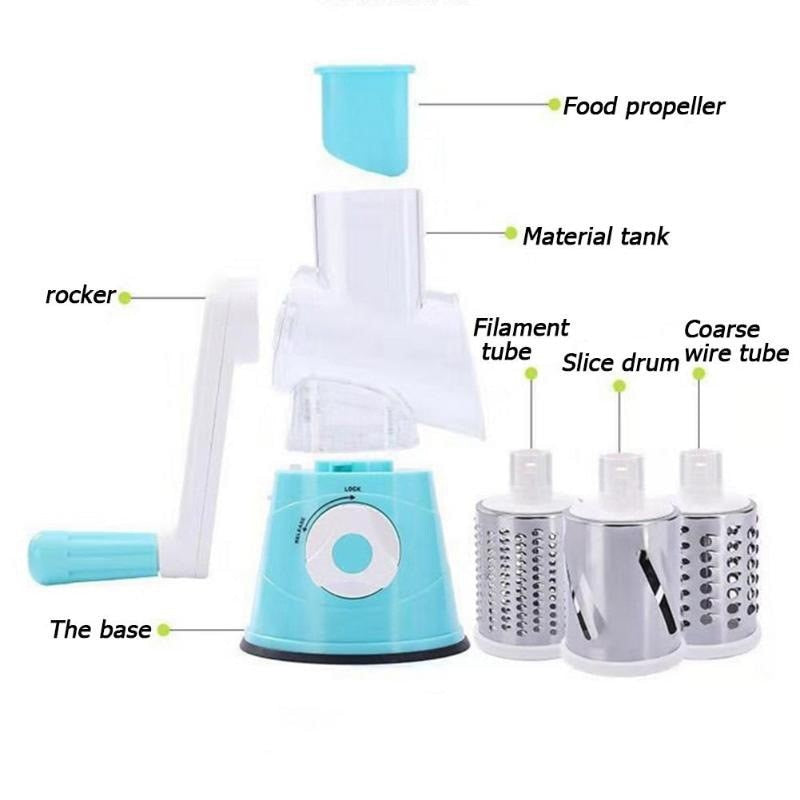 Vegetable Cutter Manual Slicer Cheese Grater