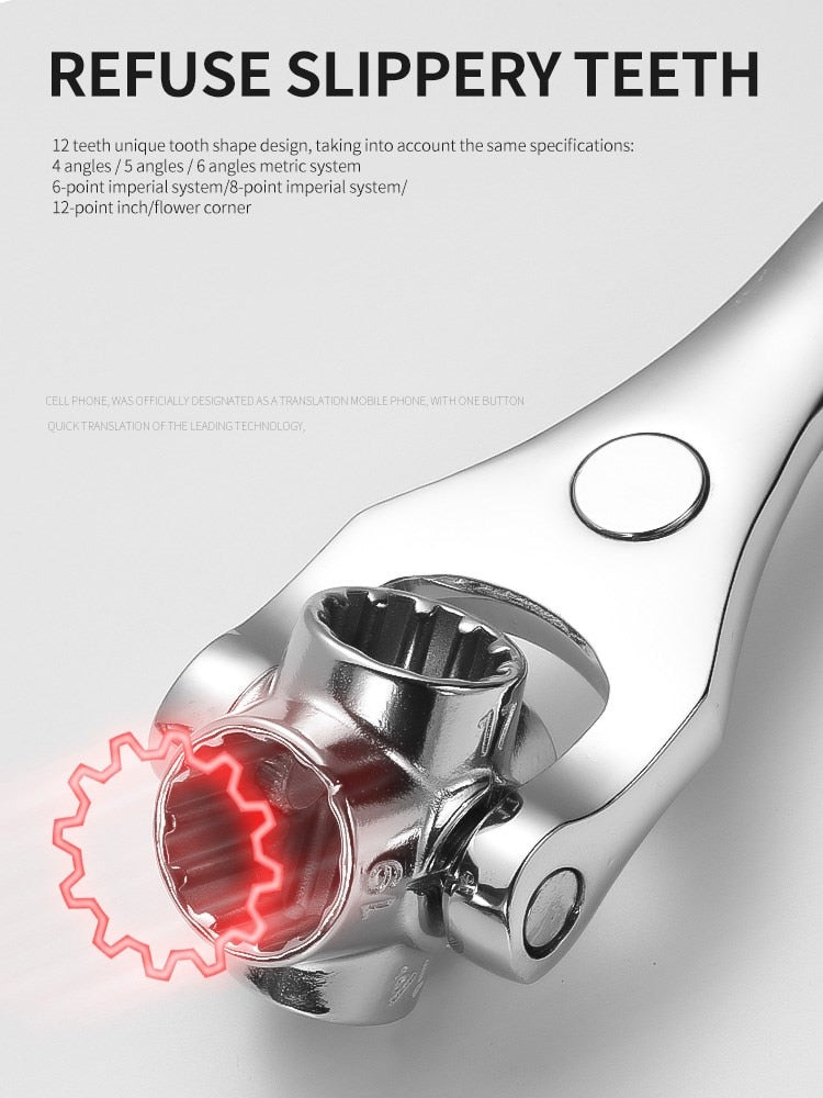 10 In 1 Multi-angle Ratchet Screwdriver