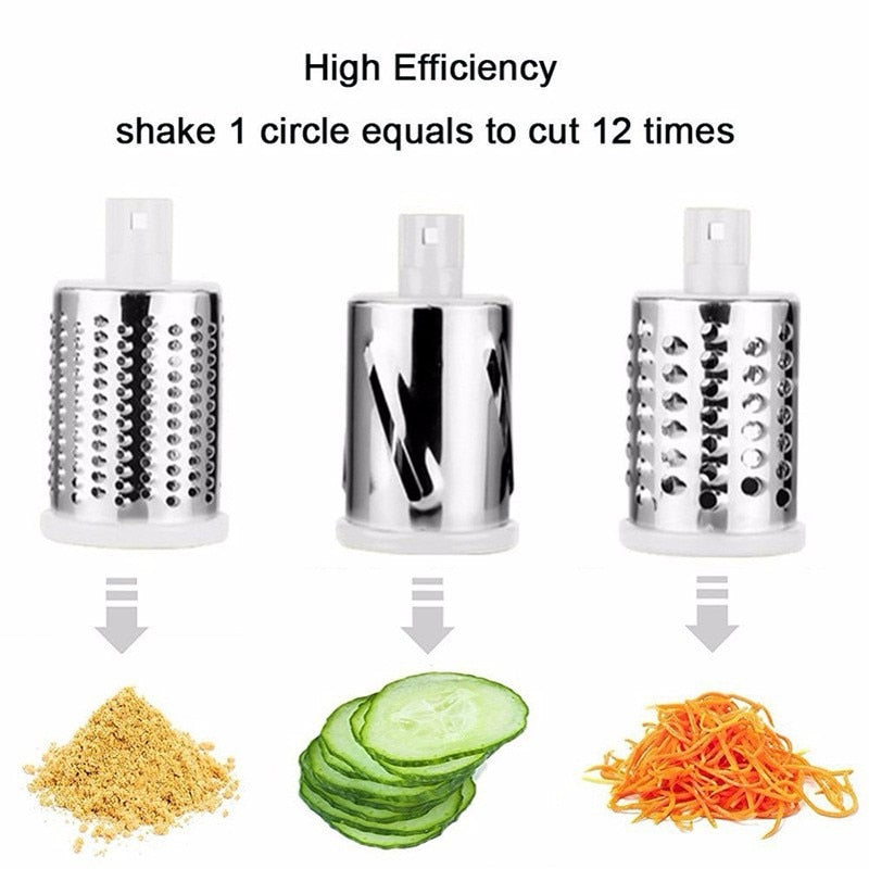 Vegetable Cutter Manual Slicer Cheese Grater